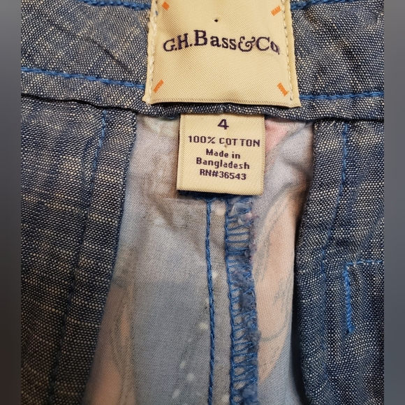 G.H. BASS & COMPANY Shoe Print Retro Shorts 4 - Picture 6 of 6